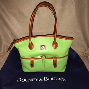 Dooney & Bourke Pebble Grain Crescent Tote